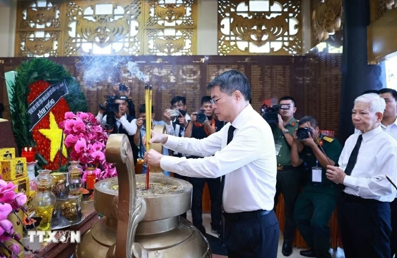 Trang nghiêm và xúc động lễ truy điệu 731 hài cốt liệt sĩ tại TP. Hồ Chí Minh